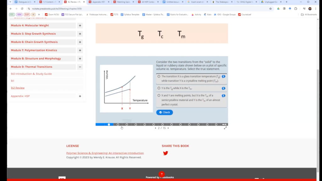 A screenshot of a Moodle site